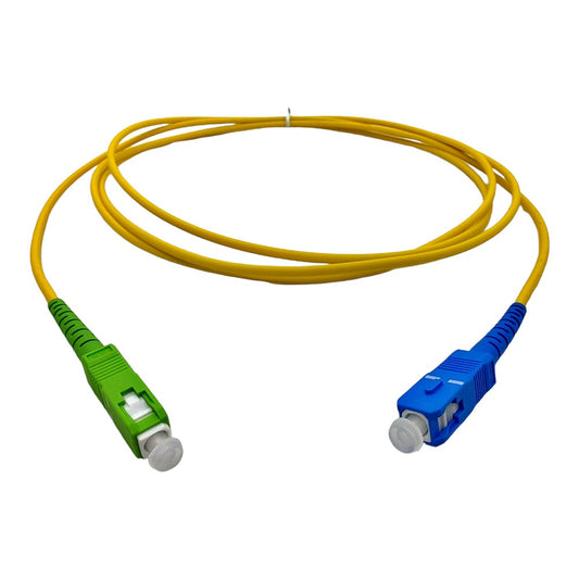 PATCH CORD SC-APC / SC-UPC SINGLE MODE 3.0MM 2 METROS