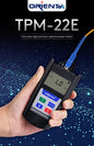 POWER METER ORIENTEK T22E FC/PC SC/PC ST/PC 850NM, 980NM, 1300NM, 1310NM, 1490NM, 1550NM, 1625NM. REQUIERE 2 PILAS AAA, SILICONA ANTIGOLPES